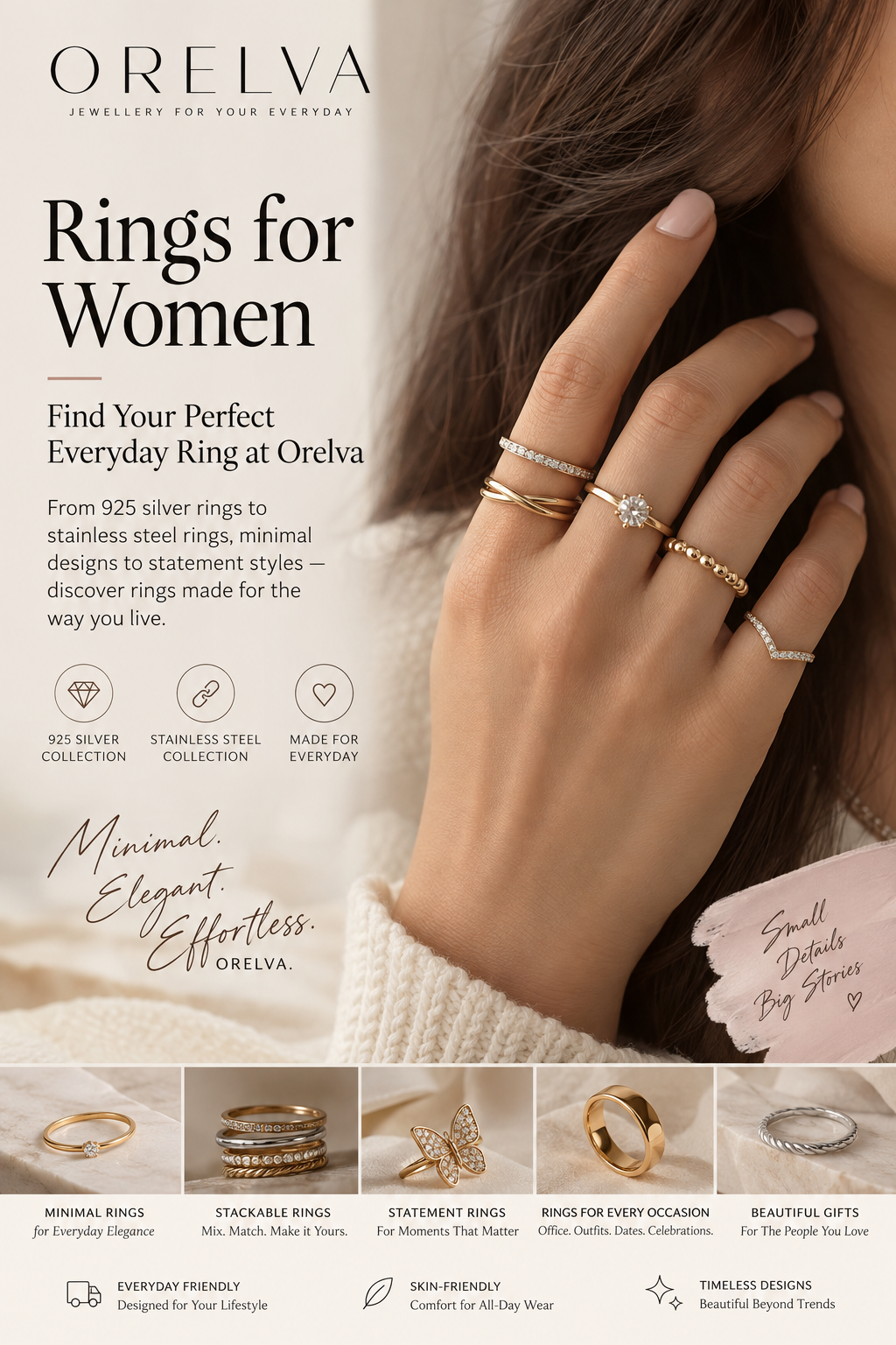 Rings for Women: Find Your Perfect Everyday Ring at Orelva