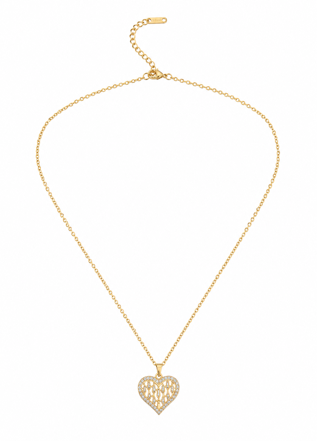 Adoria Mesh Heart Pendant