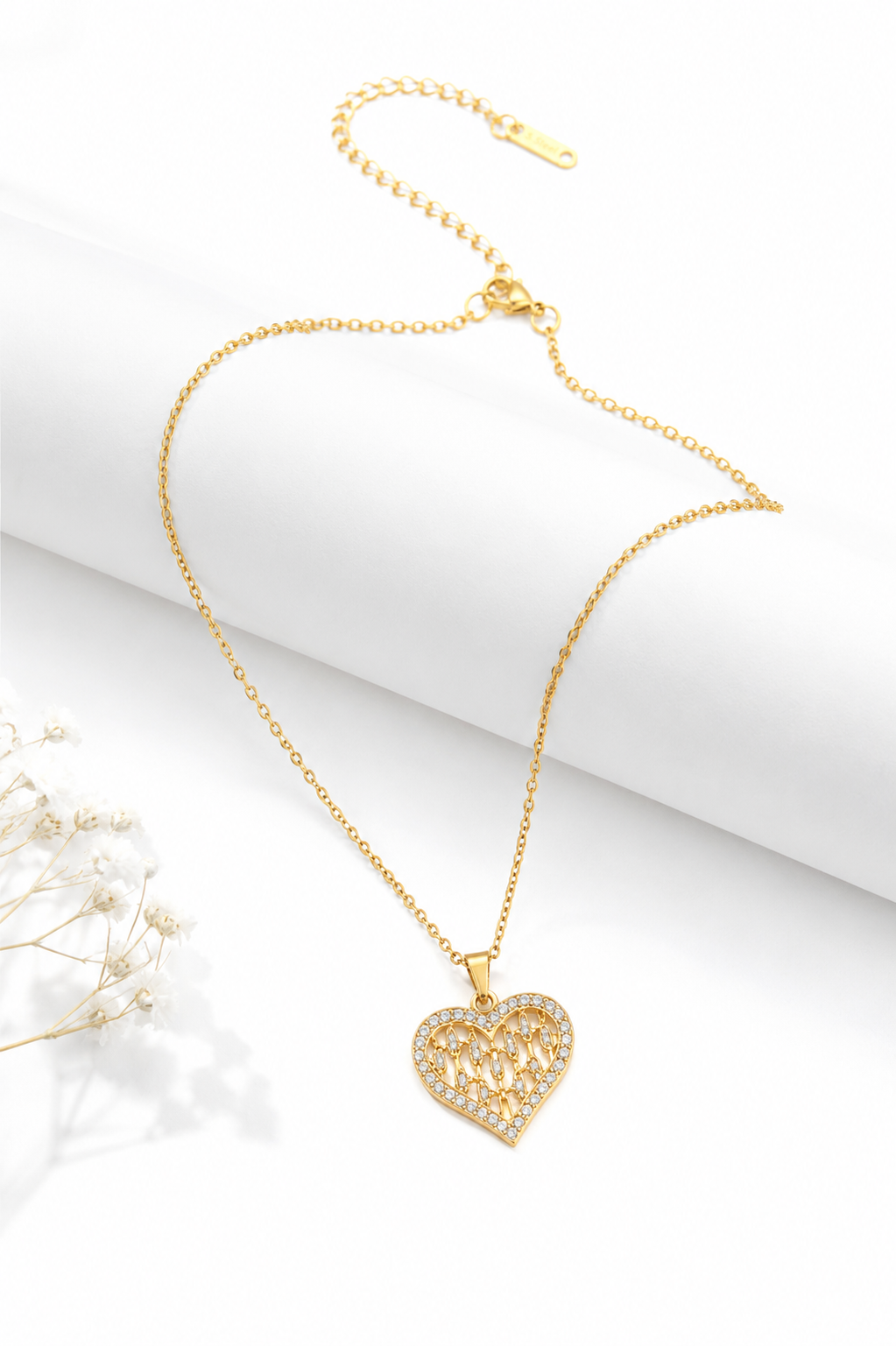 Adoria Mesh Heart Pendant
