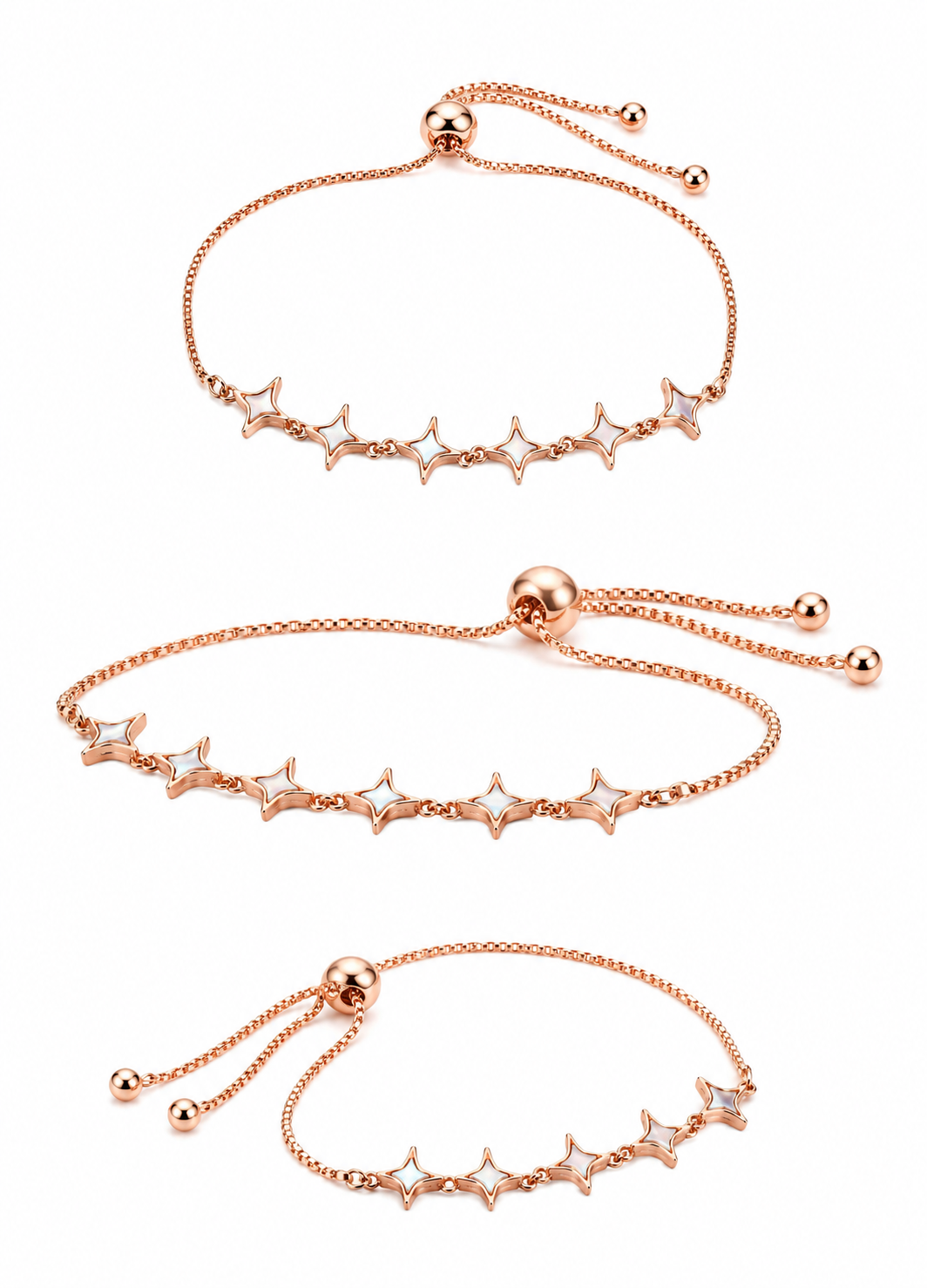 Stylish Orelva star charm bracelet for daily wear and gifting